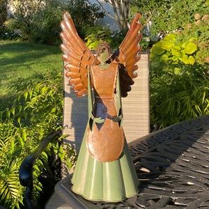 Tall Aluminum Decorative Angel.